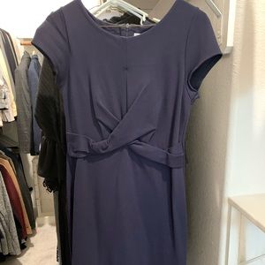 A Pea in the pod Maternity navy work dress